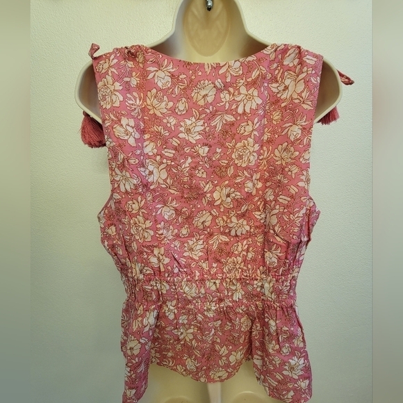 J. Crew Sleeveless V Neck Blouse - Picture 4 of 5